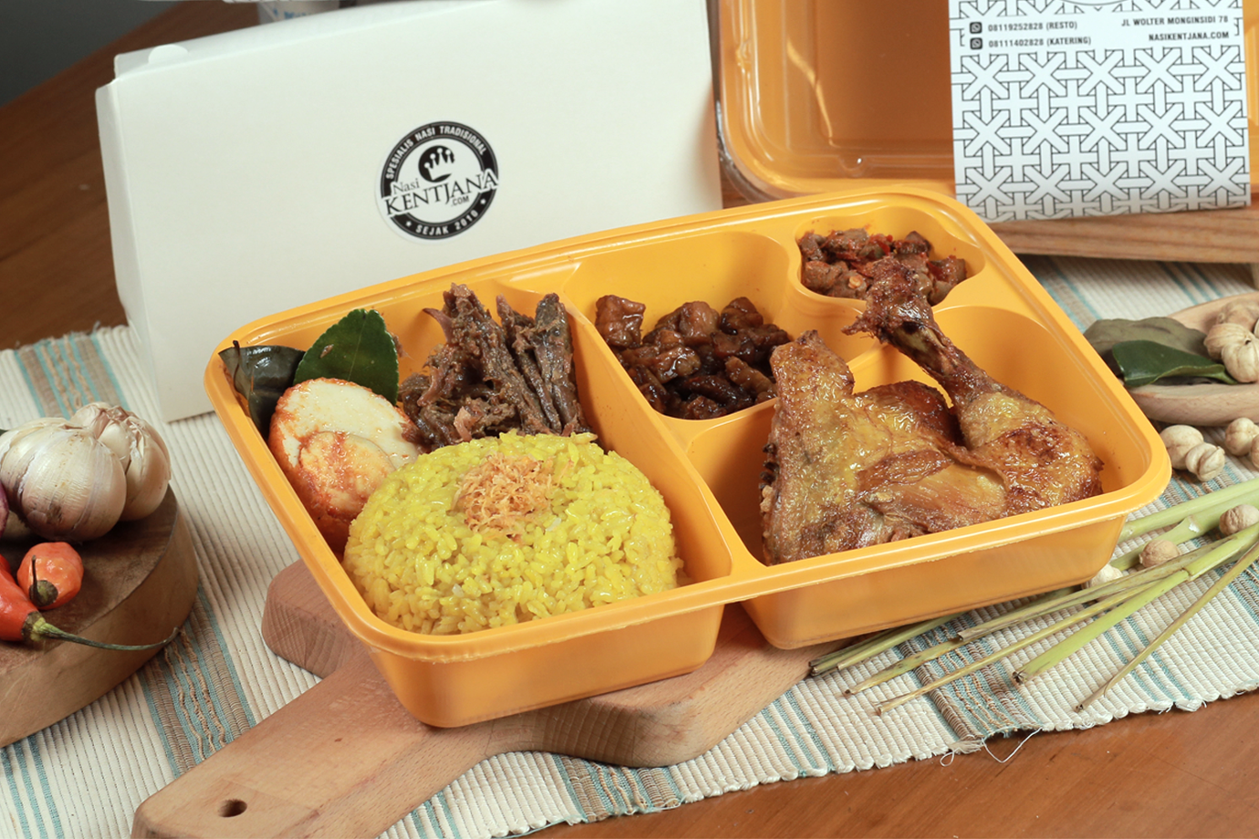 Nasi Kotak Paket Box Bento - Mirip Hoka Hoka Bento