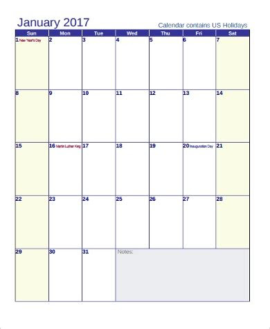  free 8 printable monthly calendar templates in ms word pdf