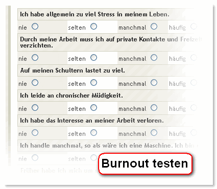 Burnout Testen Hilft Bei Der Personlichen Einschatzung