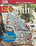 Best of Fons and Porter: Easy Quilts (Leisure Arts #5560) (Best of Fons & Porter)