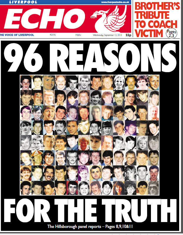Liverpool Echo named top regional paper after Hillsborough ...
