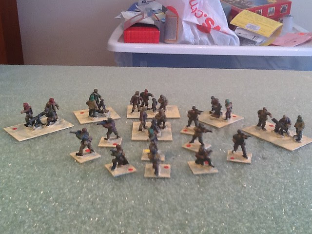 Insurgent snipers and heavy weapons