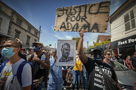 No Charges Filed Over Death of Black Frenchman in Police Custody