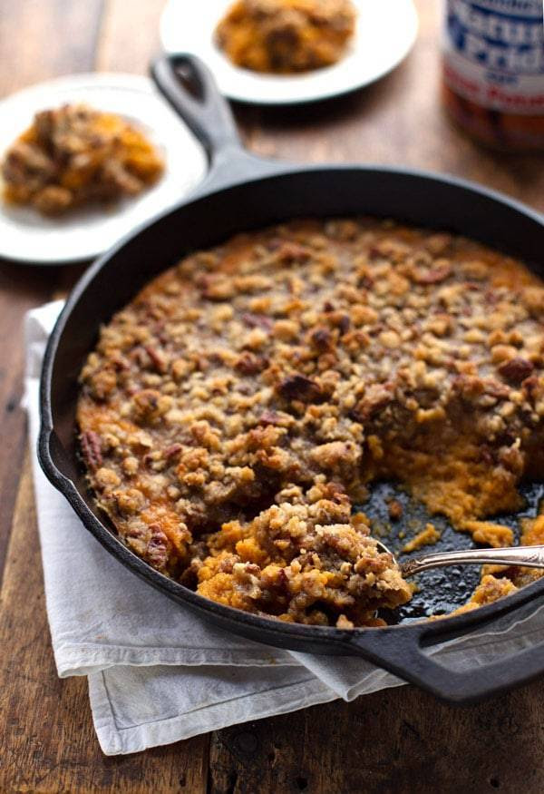 Super Easy Sweet Potato Casserole with Pecan Crumble ...