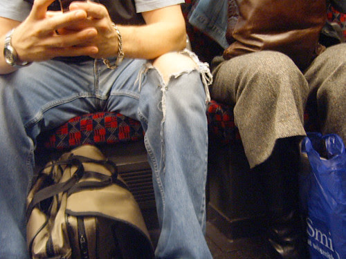 Torn Jeans and Twiggy Trousers