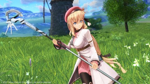 英雄伝説 黎の軌跡 メインキャラ4人の詳細 スクショ公開 ヒロイン アニエスさんは金髪碧眼の清楚美少女 春が大好きっ