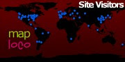 Locations of Site Visitors