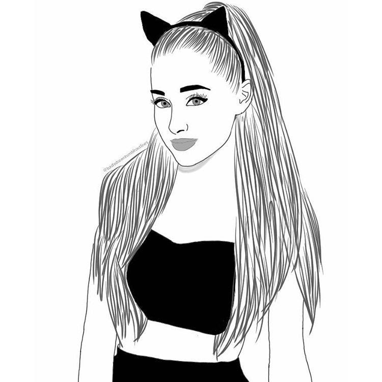 Hipster Girl Drawing Tumblr Free Download On Clipartmag