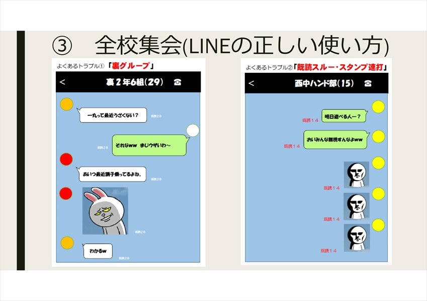 生徒会のいじめ防止への取組 岩沼市立岩沼西中学校