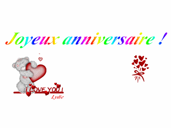 Joyeux Anniversaire Anime