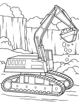 Kids N Fun 17 Kleurplaten Van Machines