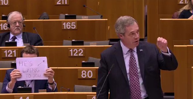 win protest sign nigel farage 