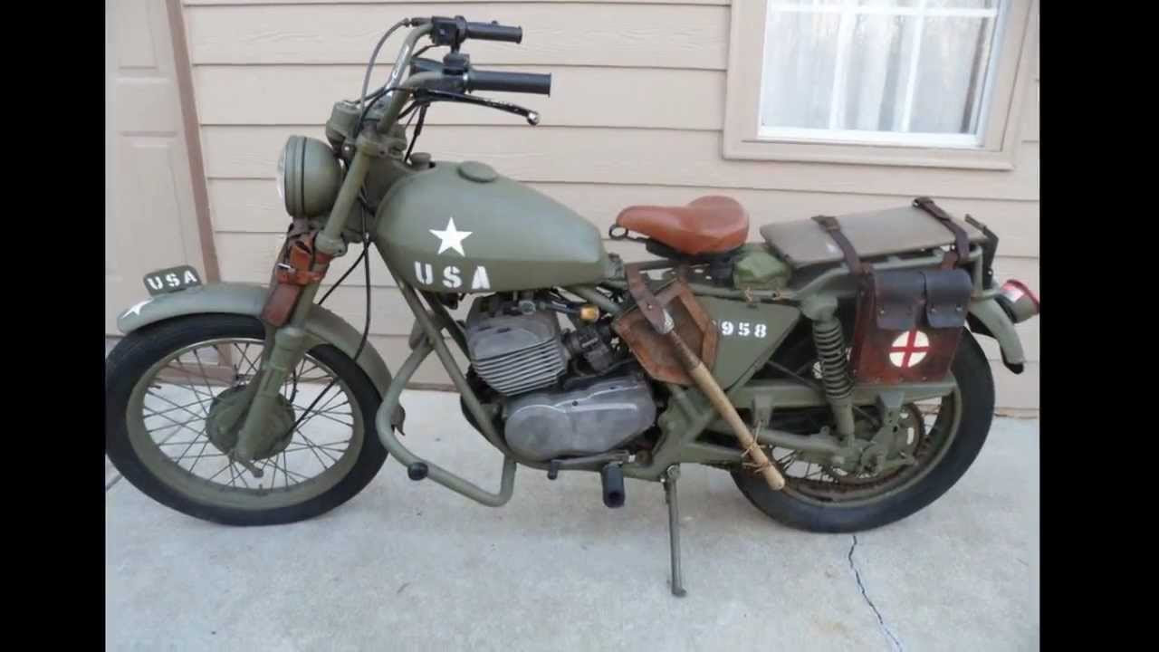1976 AMF Harley Davidson Aermacchi SS250 WW2 Military 1976 AMF Harley Davidson Aermacchi SS250 WW2 Military