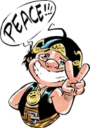 stiker wayang unyu facebook