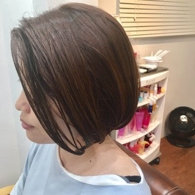 ギリギリ結べる長さで Br Br 三郷の美容院ラコヘアー 三郷の美容室 美容院 Laco Hair ラコヘアー