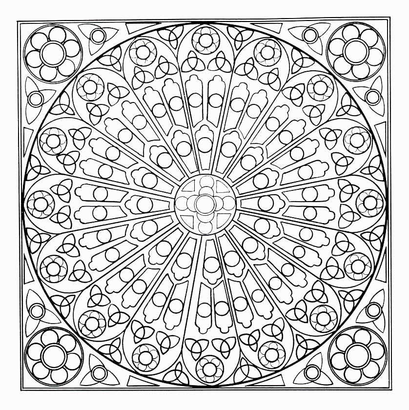 Download Free Mandala Coloring Pages For Adults - Coloring Home