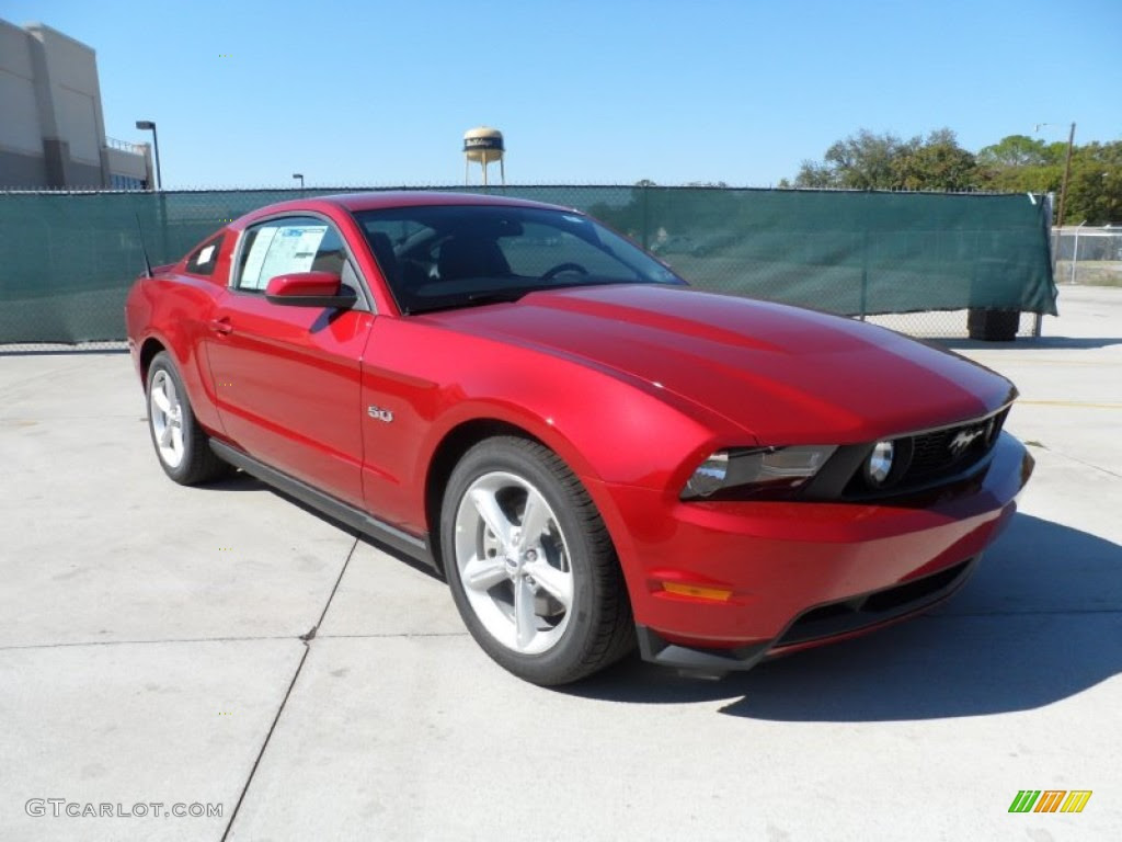 2012 Red Candy Metallic Ford Mustang GT Coupe #55875075 ...