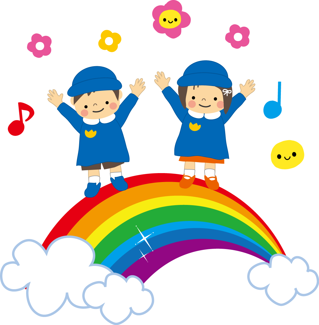 保育園 幼稚園 こどものイラスト 無料イラスト フリー素材