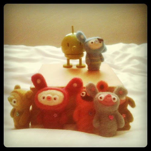 bobbalos got a new friend; hoptimistic baby bumble little lime