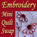 Embroidery Mini Quilt Swap