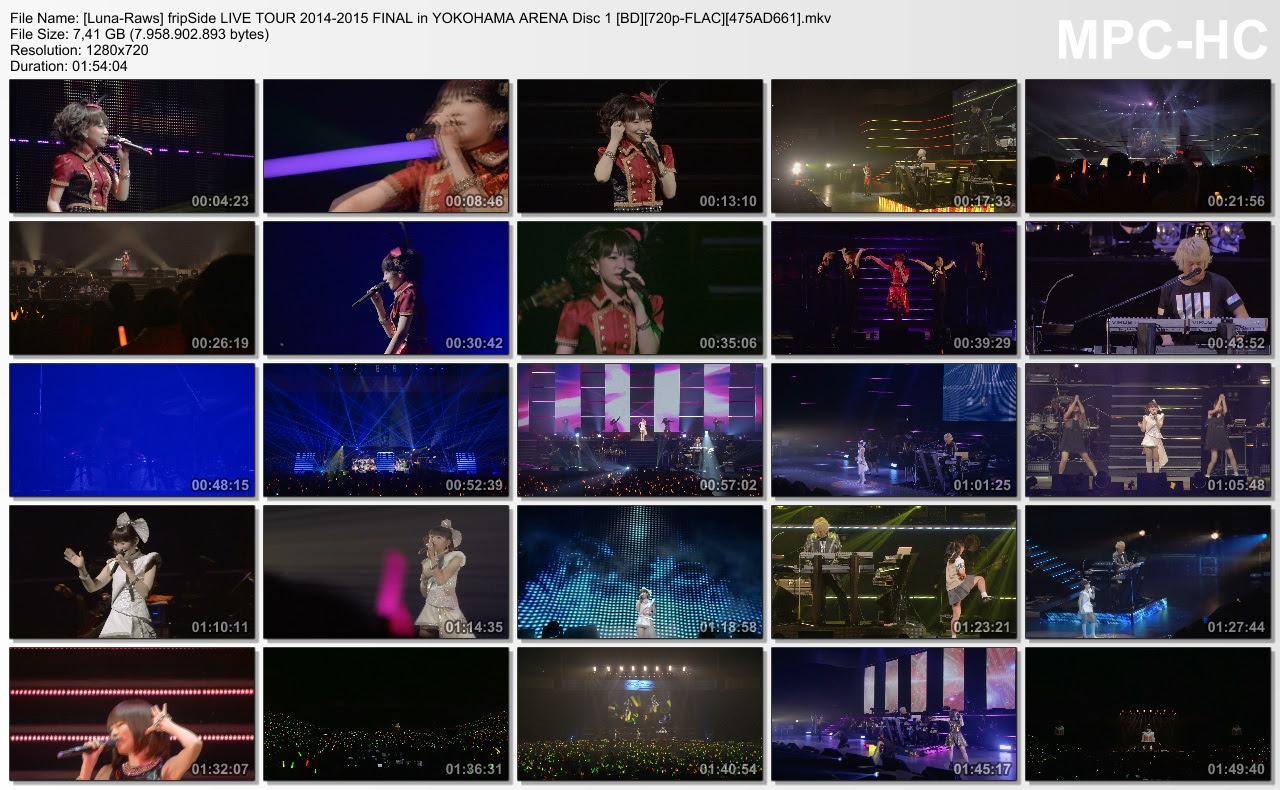 Fripside Live Tour 14 15 Final In Yokohama Arena Raw Lunamaria Fansubs