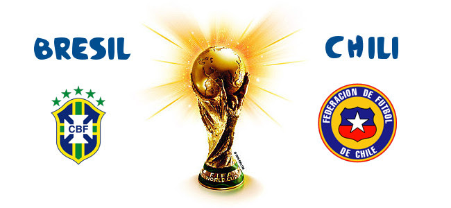 Pronostic Brésil - Chili, Coupe du Monde 2014
