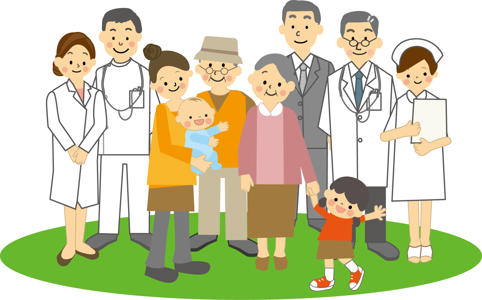 医療従事者のイラスト 医療関係 無料イラスト フリー素材3