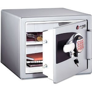 Sentry Safe OS0810 - Electronic Personal Safe, .8 ft3, 16-11/16w x 19-5/16d x 13-23/32h, Gray