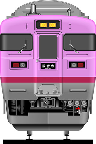 電車 正面