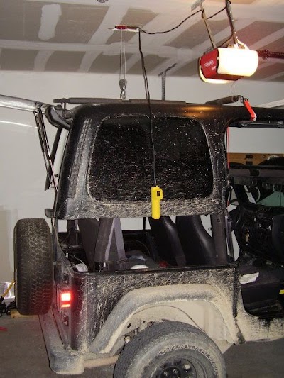 Jeep Wrangler Hardtop Rear Window Removal