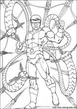 Free spiderman printable coloring pages
