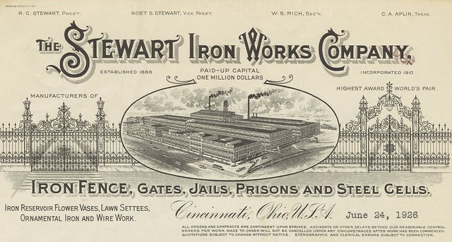 20th century commercial invoice