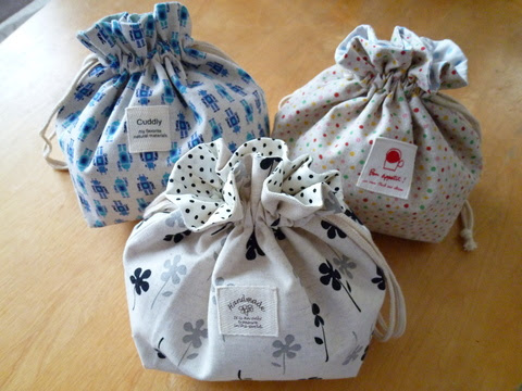 巾着が可愛い みんなの手作りお弁当袋アイデア Handful ハンドフル