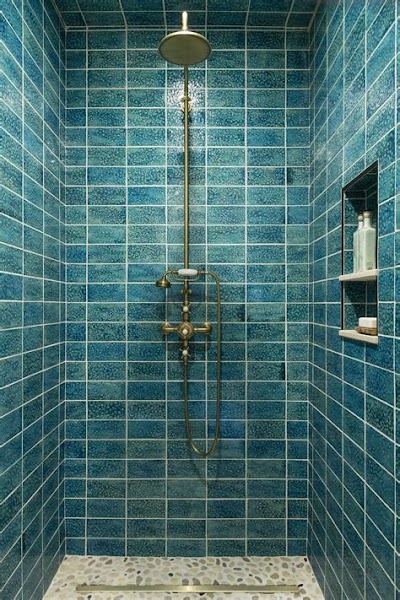 Designing A Green And Blue Bathroom