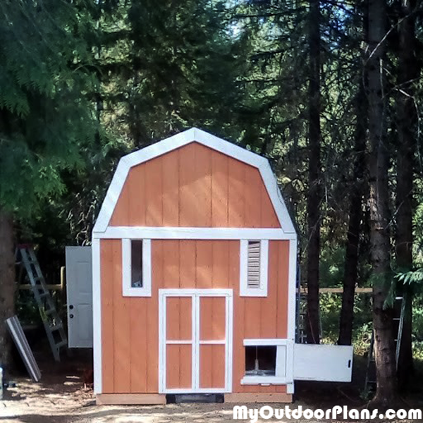 DIY 8x12 Chicken Coop MyOutdoorPlans Free Woodworking 