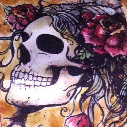 Tattoo Design for my Homie. Sugar skull/ Day of the Dead (Dia De Los
