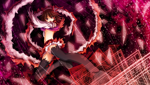 Psp 壁紙 痛psp 痛vita Blog 東方 Psp向け壁紙集