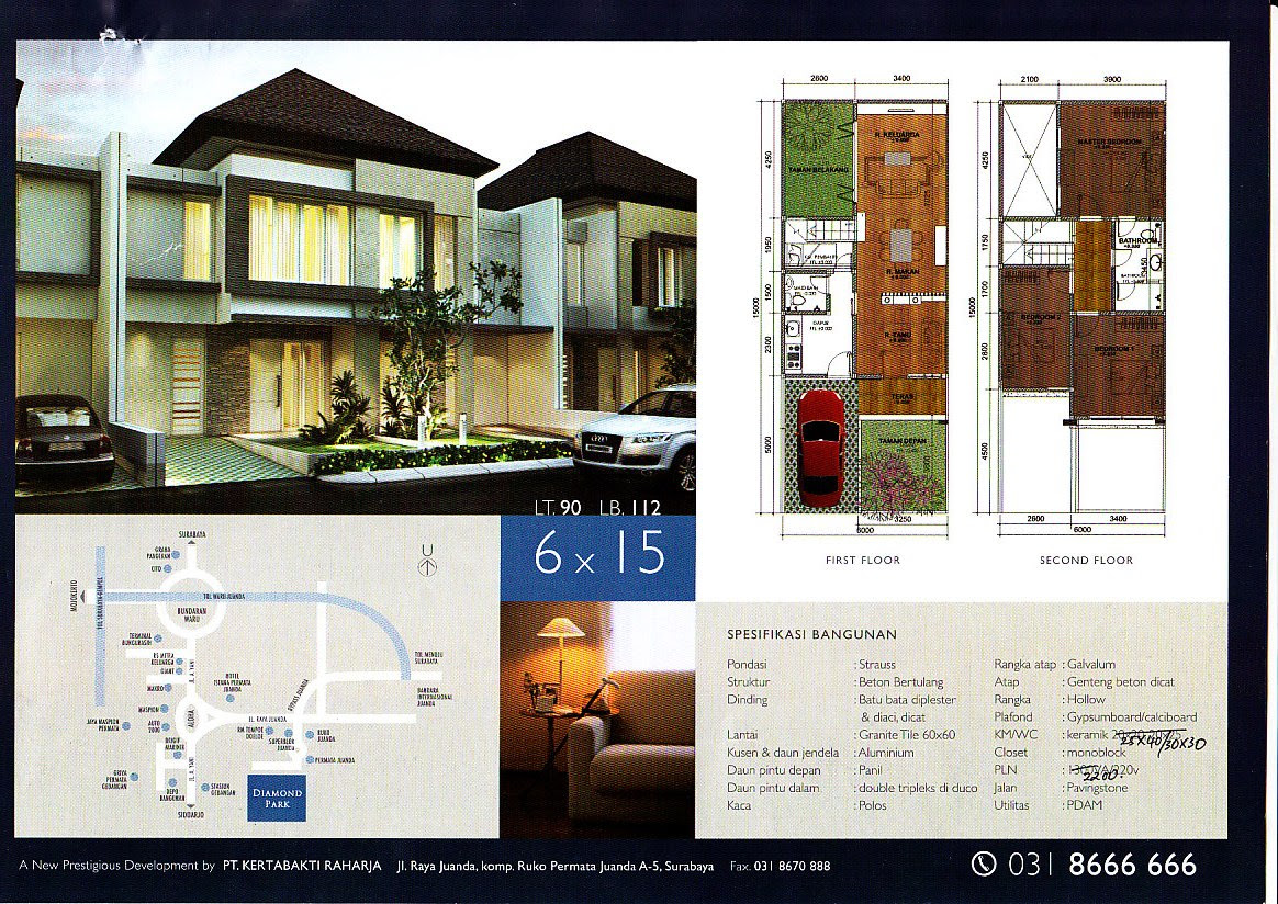 DENAH LEBAR 6 METER Gambar Rumah Idaman com DENAH LEBAR 6 METER Gambar Rumah Idaman com