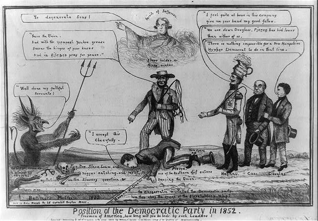 Cartoon Prints American Available Online Slavery Political Cartoons Library Of Congress It started at the end of the 18th century to the beginning of the 19th. library of congress