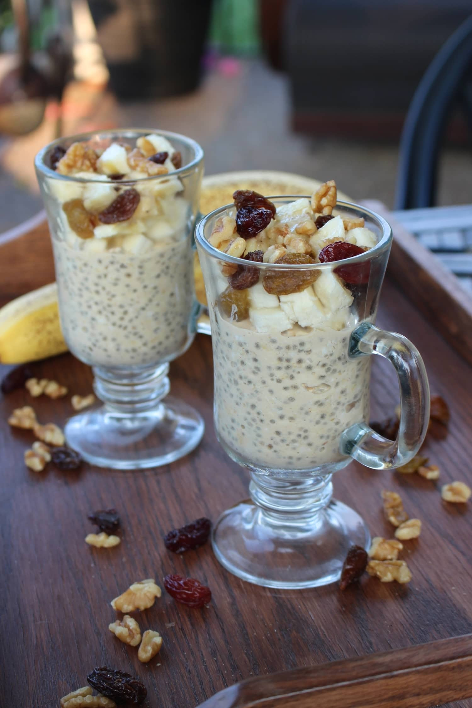 Low-Fat Vegan Peanut Butter Overnight Oats