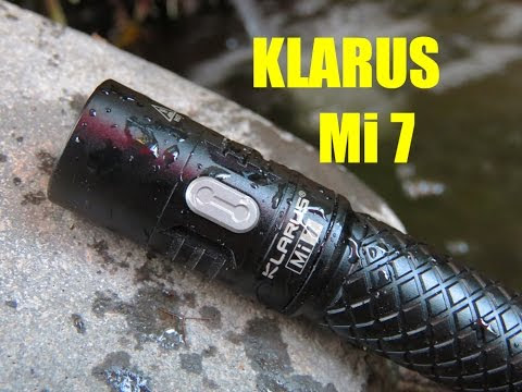 Présentation de la lampe torche LED Klarus Mi7