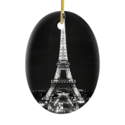 Eiffel Tower Ornament