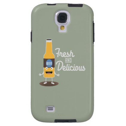 Beerbottle fresh and delicious Zdm8l Galaxy S4 Case