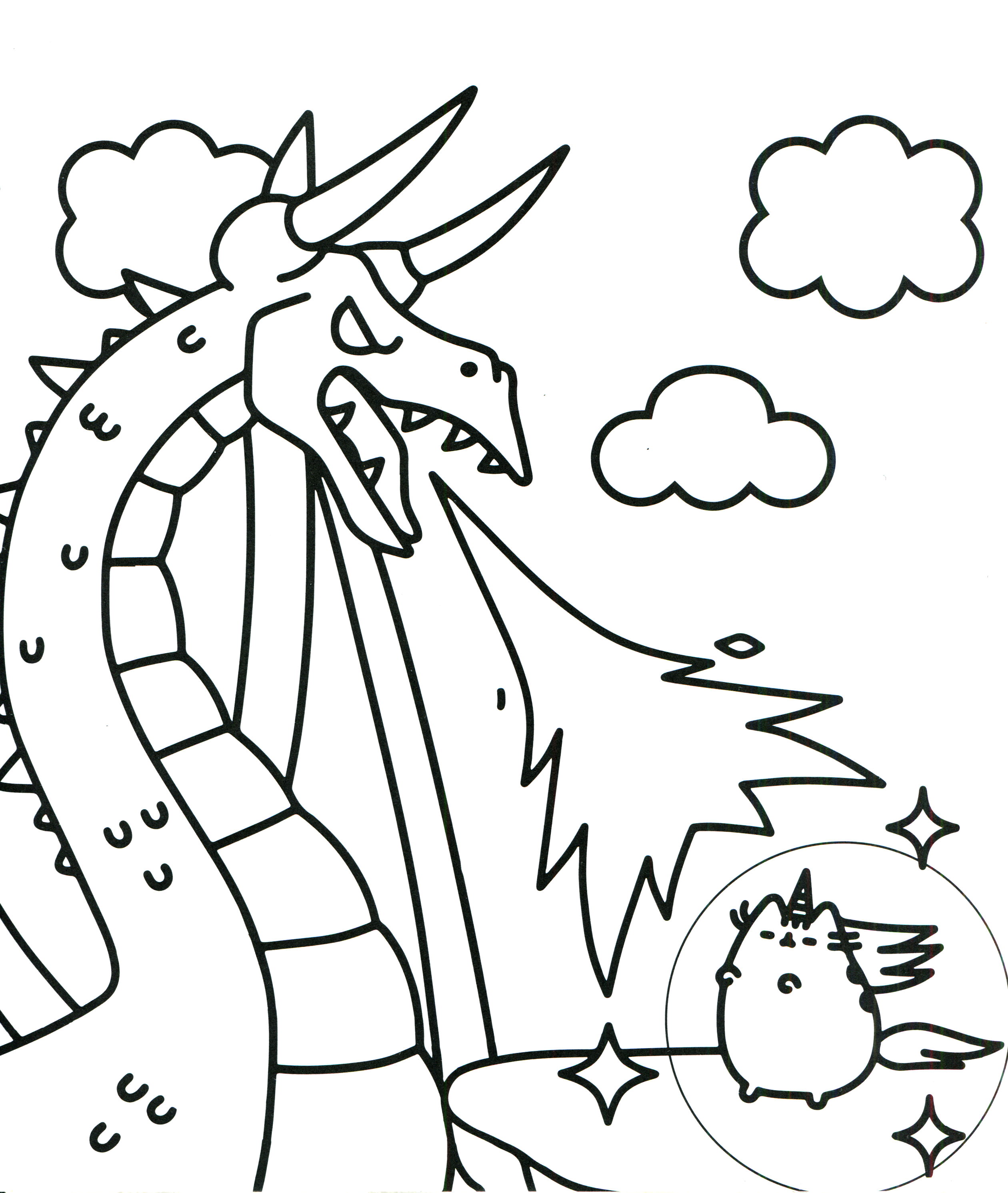 Pusheen Coloring Pages Printable At Getdrawings Free Download