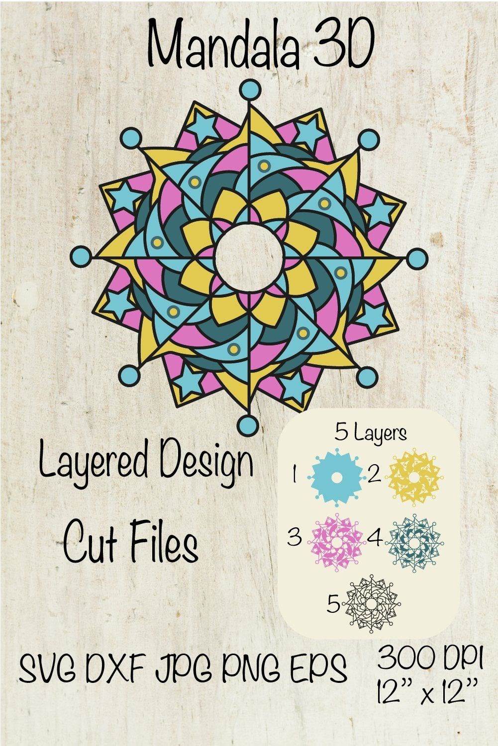 Download Free SVG 3D Mandala Svg 9540+ File SVG PNG DXF EPS Free for Cricut, Silhouette and Other Machine