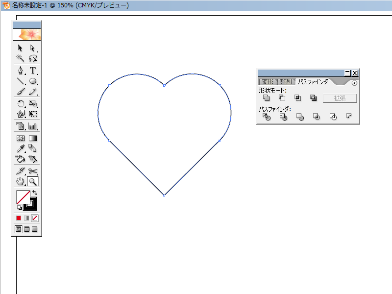 Illustrator 基本図形で出来ちゃう ハートマークの作り方 マーカーネット株式会社