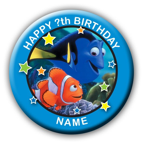 Fetes Occasions Speciales Personnalise De Trouver Dory Nemo Anniversaire Badges Aimants Miroirs 58mm Ou 77mm Maison Cdnorteimagen Cl