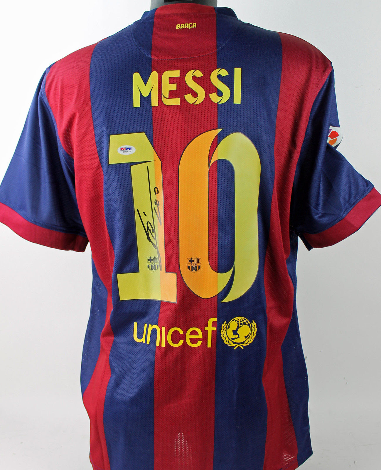 Lot Detail - Lionel Messi Signed FC Barcelona Soccer ...