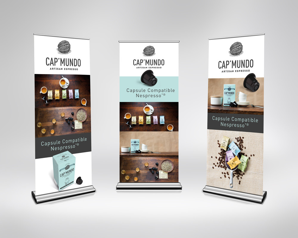 création kakémono - roll up - par misssnow, graphiste ...