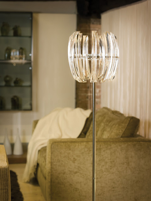 Eglo 89208A Drifter Chrome Floor Lamp - contemporary - floor lamps ...